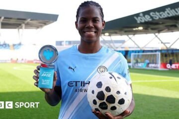 Khadija Shaw’s heroic hat-trick with Manchester City is ‘like watching a video game’