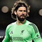 Alisson: The Liverpool goalkeeper is out against Galatasaray in the Champions League, but he may face Tottenham in the English Premier League