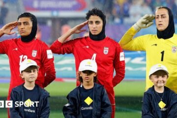 Iran’s women’s national football team are “champions” after playing the national anthem, says Iran’s former men’s coach