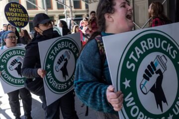 The Starbucks United Workers Union sends a contract proposal to the company
