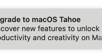 Block the “Upgrade to Tahoe” alerts and System Settings indicator – The Robservatory