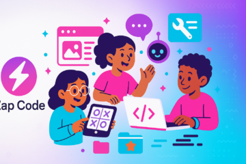 Zap Code – Where kids build real apps and games with AI