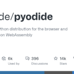 pyodide/pyodide: Pyodide is a Python distribution for the browser and Node.js based on WebAssembly · GitHub