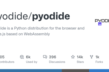 pyodide/pyodide: Pyodide is a Python distribution for the browser and Node.js based on WebAssembly · GitHub