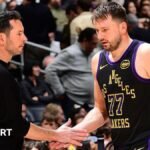 NBA: Los Angeles Lakers coach JJ Redick says he and Luka Doncic have ‘great relationship’ after viral exchange