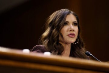 Watch: Kennedy asks Noem about using taxpayer money for an ad campaign that prominently features her