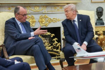 Watch: Trump meets with German Merz as the scope of the American-Israeli conflict with Iran expands