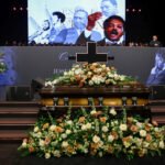 WATCH: Rev. Jesse Jackson celebrates at memorial service with Obama, Biden and Clinton