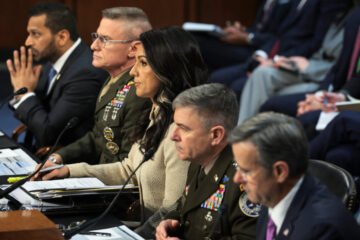 WATCH: Gabbard, Ratcliffe, Patel testify about global threats at Senate intelligence hearing