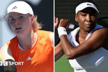GB’s Francesca Jones will face Venus Williams at the Miami Open and Sunay Kartal may face Emma Raducano