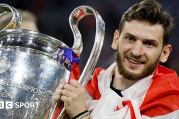 Khvicha Kvaratskhelia: How PSG’s Georgia winger became a Champions League winner