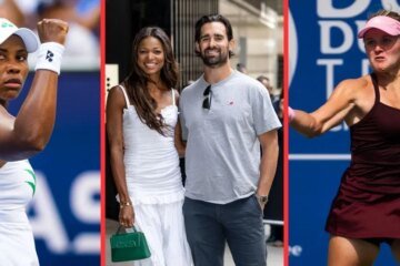 Gabe Thomas was spotted with fiancée Spencer McManis at the ATX Open before appearing with winner Peyton Stearns and runner-up Taylor Townsend