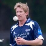 John Blaine: The former fast bowler has been reinstated into the Scotland Cricket Hall of Fame