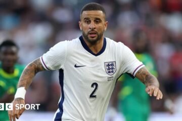 Kyle Walker: Burnley defender retires from international football after participating in 96 international matches with the England national team