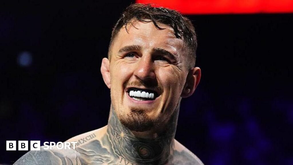 Tom Aspinall: UFC champion signs with Eddie Hearn’s Matchroom agency