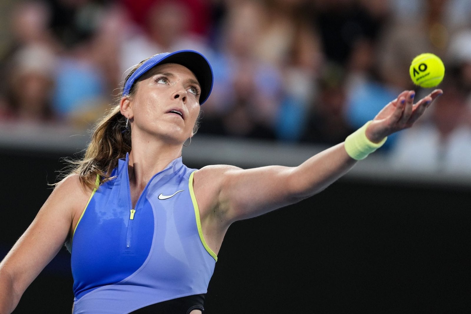 Katie Poulter at the 2026 Australian Open. (Source: Getty)