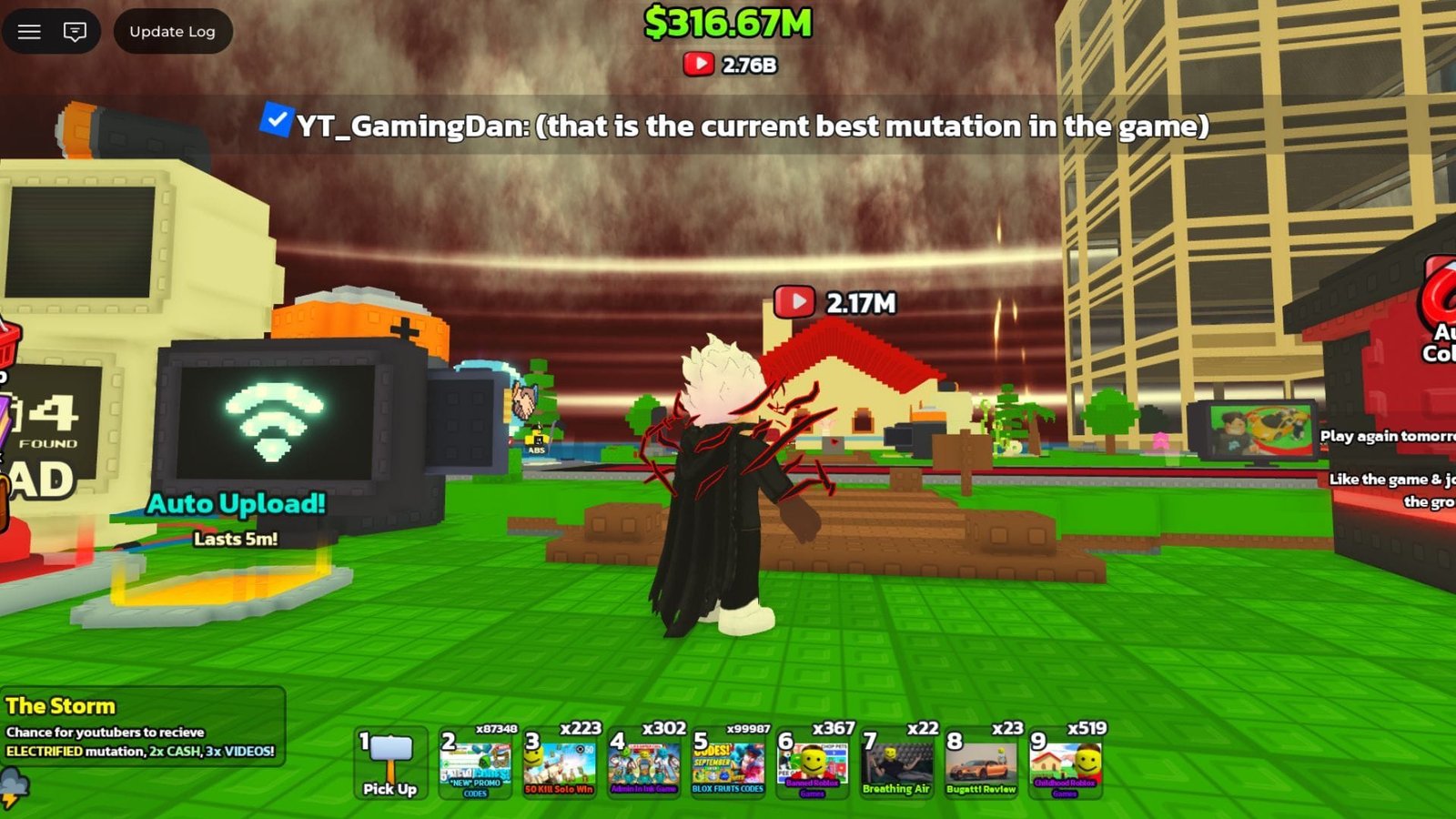 Save the video and money to avail rewards during admin abuse (Image via Roblox)