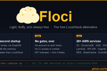 GitHub – hectorvent/floci: Light, fluffy, and always free
