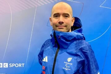 Winter Paralympics: Davey Zio battles MND to make history