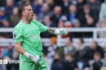 Jordan Pickford save: How good is the Everton goalkeeper’s save?