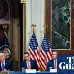US tech firms pledge at White House to bear costs of energy for datacenters | US news