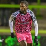 Forest Green Rovers: Defender Jelly Boyapo gives birth to his baby boy