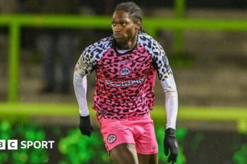 Forest Green Rovers: Defender Jelly Boyapo gives birth to his baby boy