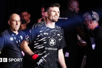 UFC: Harry Hardwick works night shifts and lives with his parents at the age of 31 before his UFC opportunity