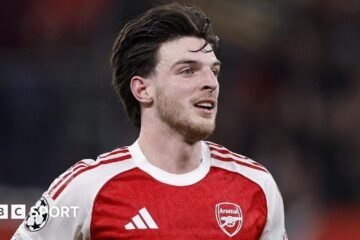 Declan Rice: Arsenal open contract talks with England midfielder