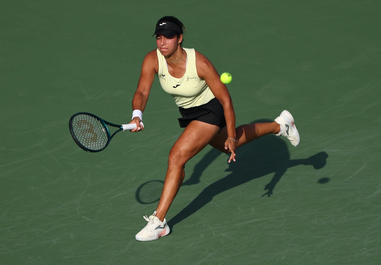 Jessica Pozas Manero at the 2026 Dubai Open. (Source: Getty)