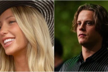 NFL fans react when Alex Earle is spotted alongside Joe Burrow at the Oscars