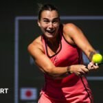 Indian Wells: Aryna Sabalenka qualifies for the quarter-finals by defeating Naomi Osaka 6-2, 6-4