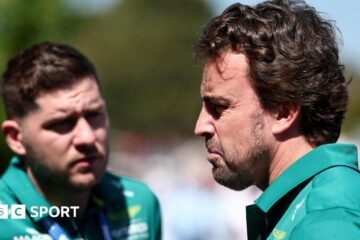 Adrian Newey says Fernando Alonso is in a “difficult mental place” due to Aston Martin’s problems