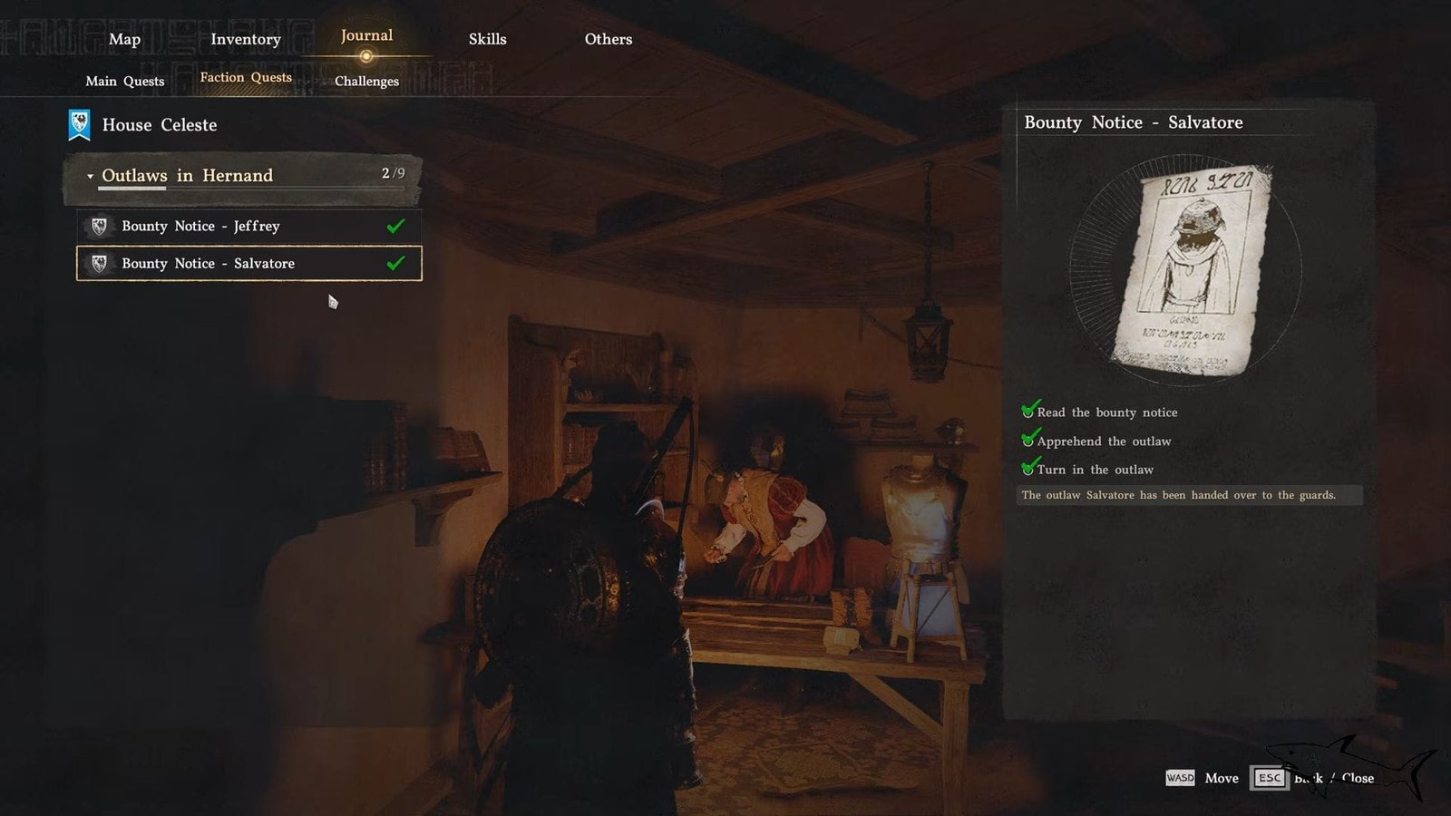 Faction Quests in the Crimson Desert (Image via Pearl Abyss || YouTube/@Shark R)