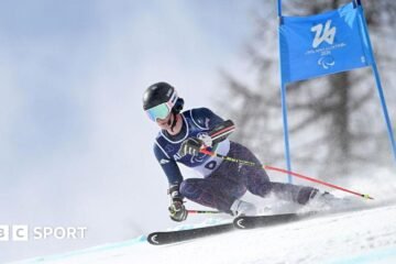 Winter Paralympics 2026: Neil Simpson misses defense of super-G title with fourth place