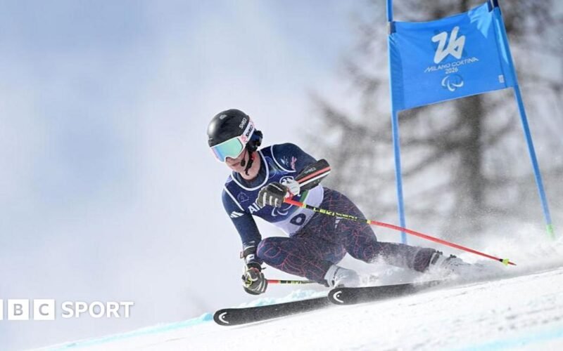 Winter Paralympics 2026: Neil Simpson misses defense of super-G title with fourth place