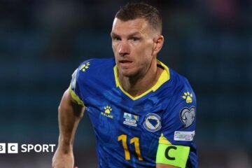 World Cup qualifiers: Wales coach Craig Bellamy highlights the threat facing Bosnian Edin Dzeko