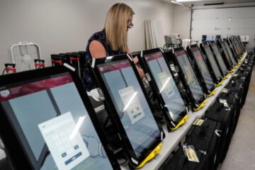 Georgia was going to get rid of the voting machines that Trump hates. But then things got complicated