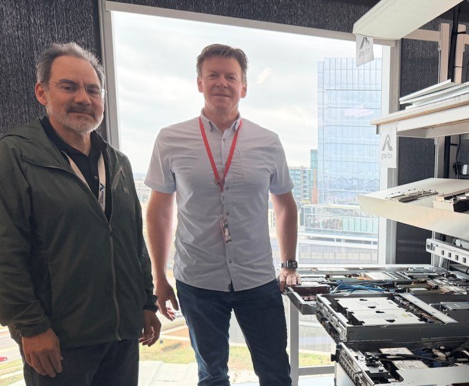 ASW Chip lab leaders Mark Carroll, Kristopher King