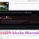 Microsoft gets tired of “Microslop,” bans the word on its Discord, then locks the server after backlash