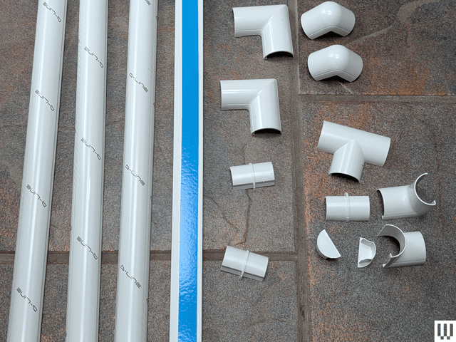 Image may contain: architecture, building, house, roof, person and plumbing