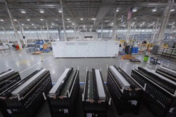 Crusoe is purchasing large batteries for its data centers