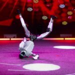 Staff had to restrain a dancing robot after it went wild at a California restaurant