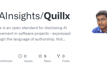 GitHub – QAInsights/Quillx: Quillx is an open standard for disclosing AI involvement in software projects