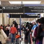 Long lines, frustrations mount at airports as DHS shutdown stresses TSA staff