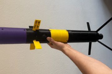 Tech hobbyist makes shoulder-mounted guided missile prototype with $96 in parts and a 3D printer — DIY MANPADS includes Wi-Fi guidance, ballistics calculations, optional camera for tracking