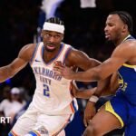 NBA: Oklahoma City Thunder 104-97 Golden State Warriors: Shai Gilgeous-Alexander approaches Wilt Chamberlain’s record
