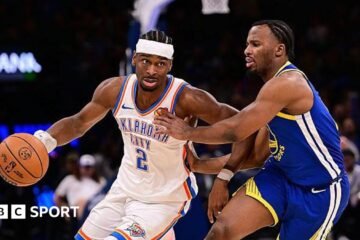 NBA: Oklahoma City Thunder 104-97 Golden State Warriors: Shai Gilgeous-Alexander approaches Wilt Chamberlain’s record