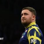 Luke Littler’s defense at the UK Open started with a win