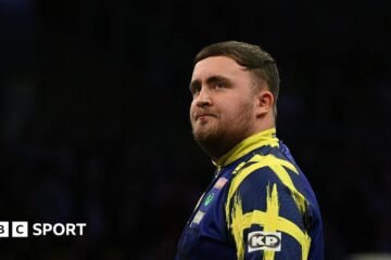 Luke Littler’s defense at the UK Open started with a win